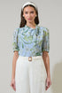Serenade Bloom Rayna Bow Blouse